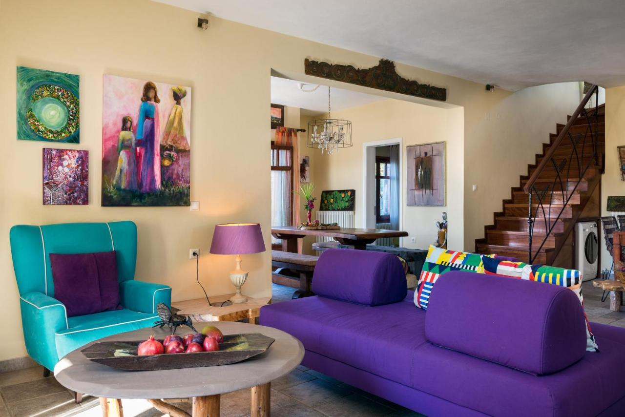 Beachfront Villa Meliti Ágios Matthaíos 외부 사진