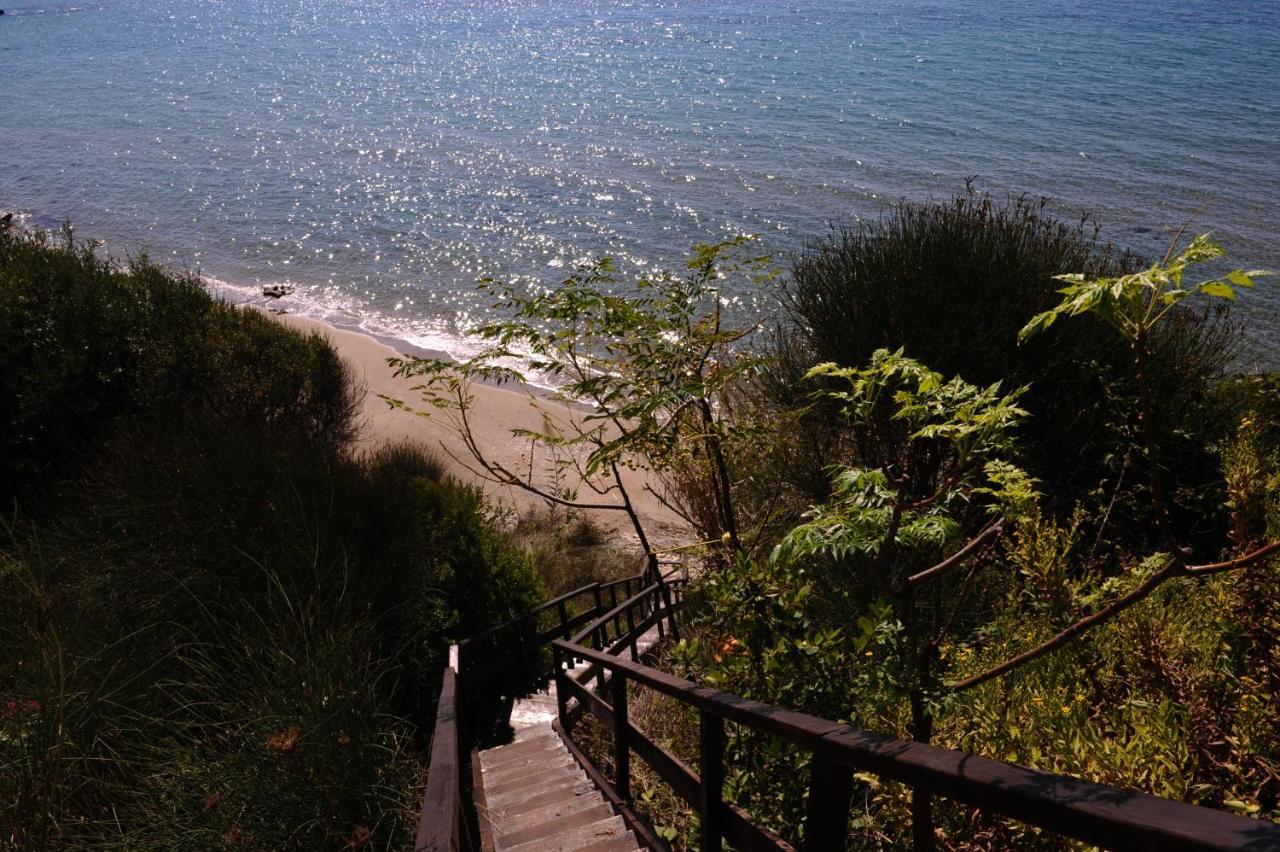 Beachfront Villa Meliti Ágios Matthaíos 외부 사진